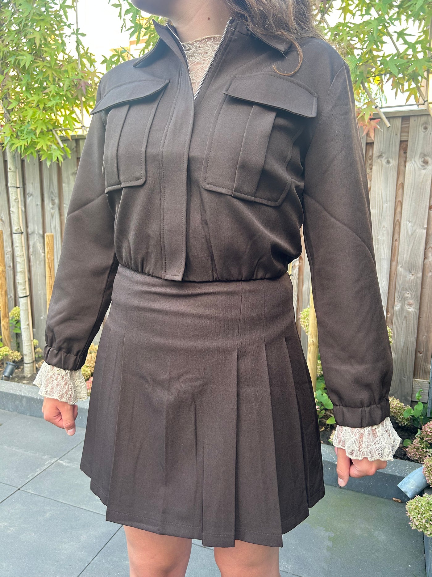 By Sanique | Blazer bruin