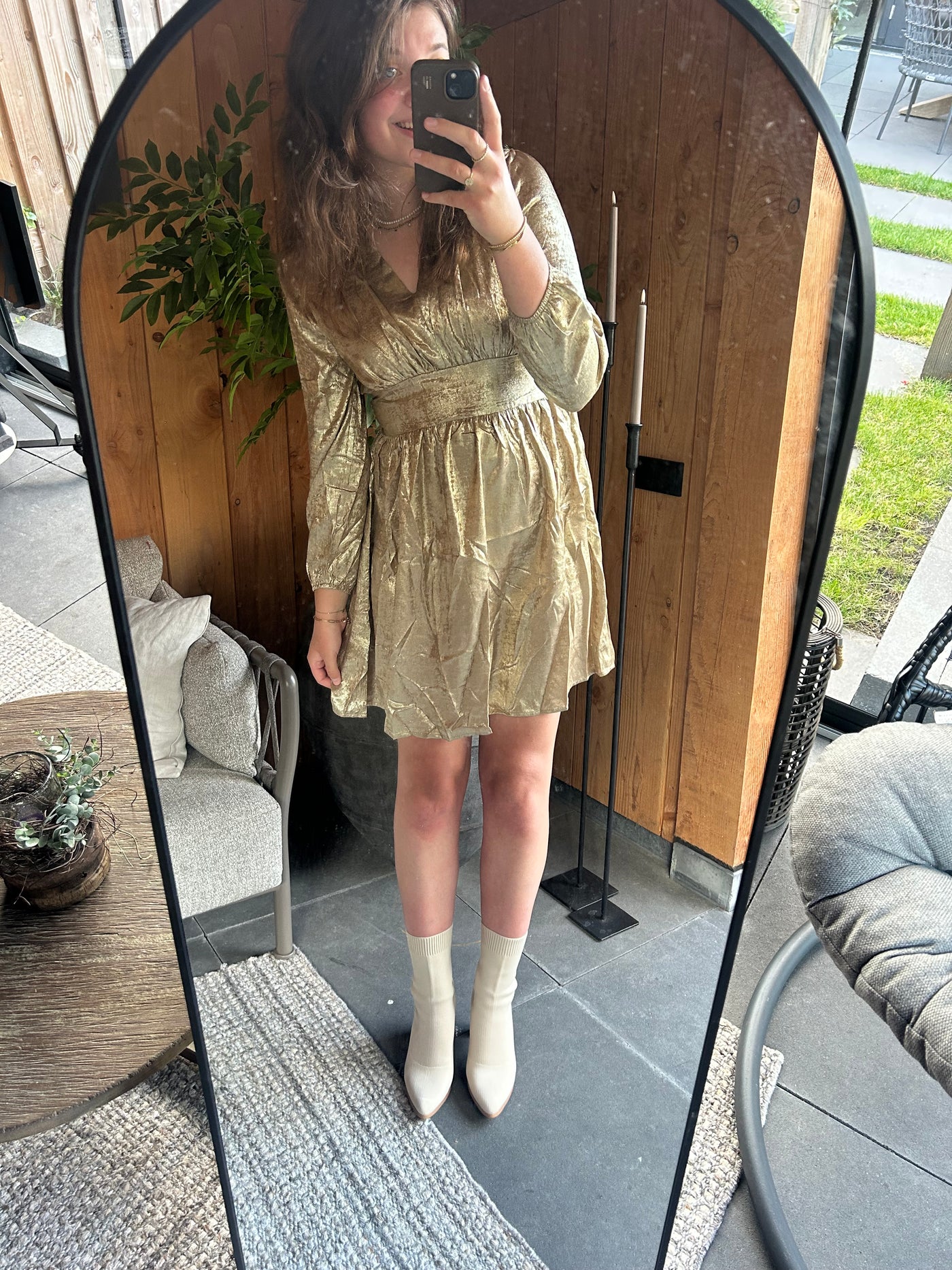 By Sanique | Feestjurkje goud