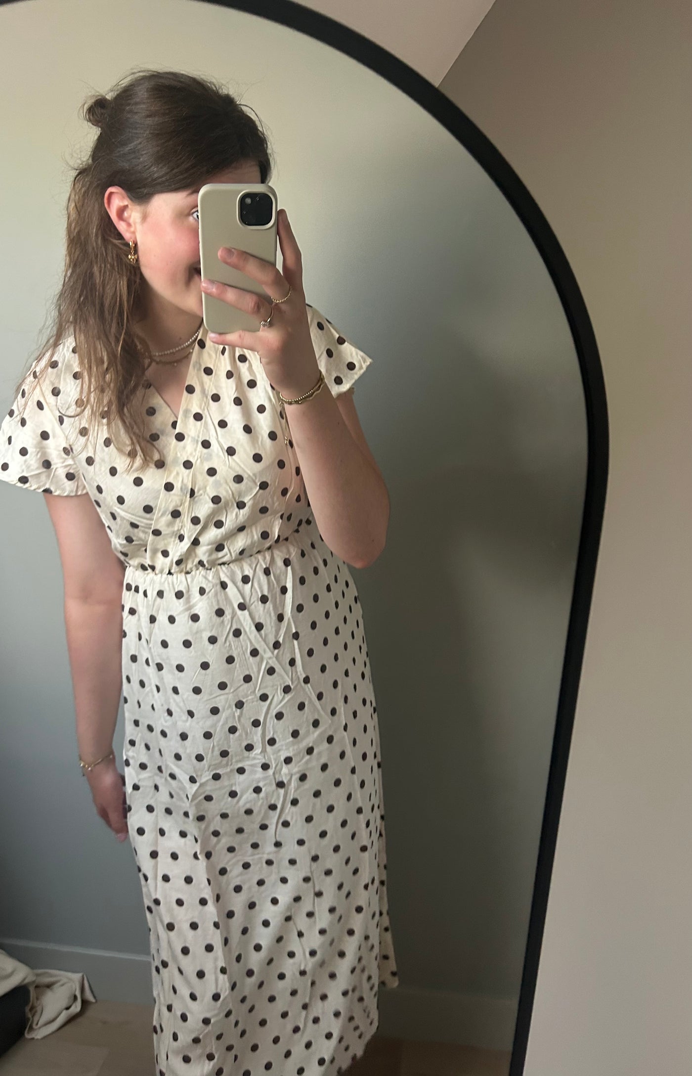 By Sanique | Polkadot maxi jurk